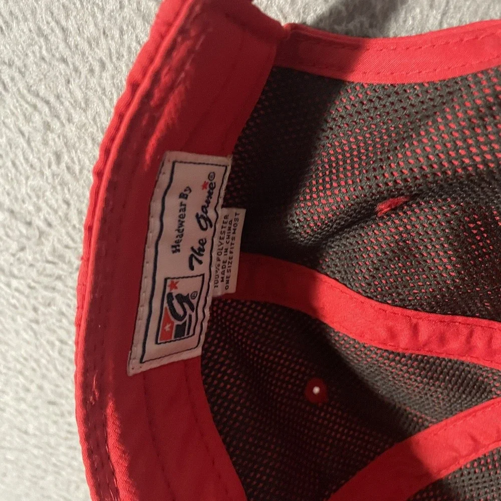 Vintage Atlanta Falcons Hat Cap‎ The Game NFL Football ATL Red Athleisure